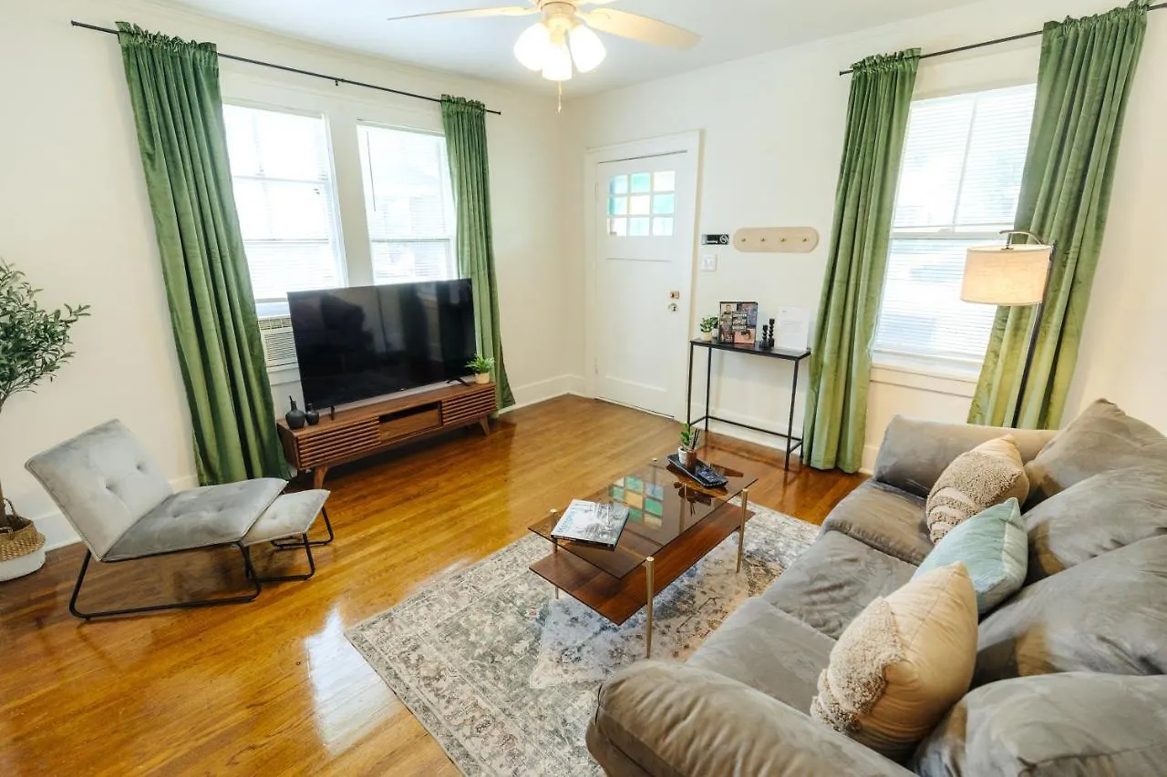 Historic Revival King Bed Midtown Memphis 66 Fast Wifi Free Parking Yes Pets Βίλα Σπίτι διακοπών