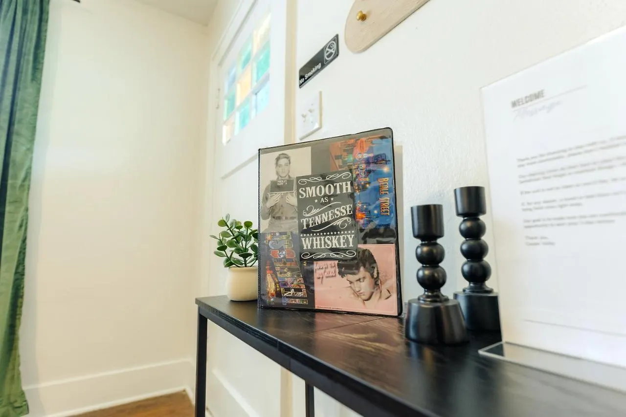 Historic Revival King Bed Midtown Memphis 66 Fast Wifi Free Parking Yes Pets Βίλα 0*,